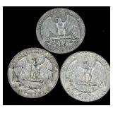 14 Washington Quarters 1953- 1964 - 90% Silver