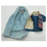 1960 Mattel Allan Doll and 1963 Rick Doll with Clothing