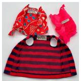 Three Vintage 1966 Francie Mattel Dolls