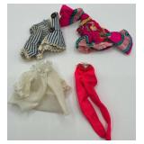 1970 Topper "Dawn" Doll and Mattel Bendy Barbie Friend with Clothing