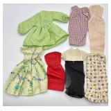 Four 1966 Barbie Dolls plus Doll Clothing and Accessories