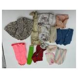 Four 1966 Barbie Dolls plus Doll Clothing and Accessories