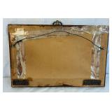 Framed 1862 10-Cent Bank Note Issued by Monroe County Bank of Rochester, NY