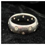 5 Sterling Silver Rings - Size 7