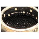 5 Sterling Silver Rings - Size 7