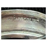 5 Sterling Silver Rings - Size 7