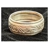 5 Sterling Silver Rings - Size 7