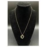 Two 18kt Gold Over Sterling Silver Necklaces with Rubies and Emeralds