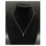 Two 14 KT Gold Necklaces