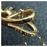 Two 14 KT Gold Necklaces