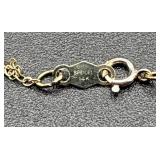 Two 14 KT Gold Necklaces