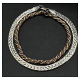 Bundle of 5 Sterling Silver .925 Bracelets