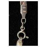 Sterling Silver .925 Braided Herringbone Chain Necklaces