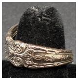 Collection of 6 Sterling Silver .925 Rings Size 7