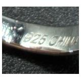 Collection of 6 Sterling Silver .925 Rings Size 7