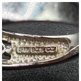 Collection of 6 Sterling Silver .925 Rings Size 7