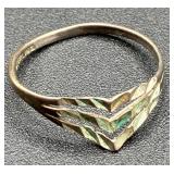 Collection of 6 Sterling Silver .925 Rings Size 7