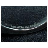 Collection of 4 Sterling Silver .925 Rings Size 5