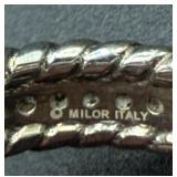 Collection of 4 Sterling Silver .925 Rings Size 5