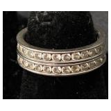 Collection of 5 Sterling Silver .925 Rings Size 6