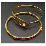 Gold Tone Necklaces and Bracelets Lot