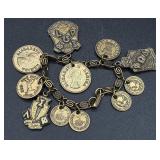 Gold Tone Necklaces and Bracelets Lot