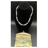 Tri-Tone Honora Pearl Necklace