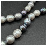 Tri-Tone Honora Pearl Necklace