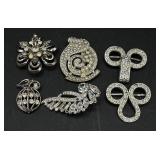 Vintage Glam-Style Necklaces, Earrings, Brooches, Pins, Rings and more