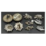 Vintage Glam-Style Necklaces, Earrings, Brooches, Pins, Rings and more