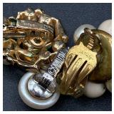 Vintage Faux Pearl Necklaces, Bracelets, Brooches and Earrings