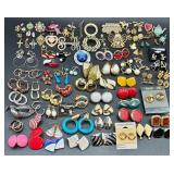 Large Assortment of Vintage Earrings, Clip-Ons, Twist-Ons, Pins, Brooches, & Pendants