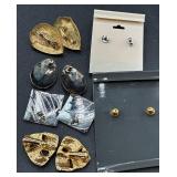 Large Assortment of Vintage Earrings, Clip-Ons, Twist-Ons, Pins, Brooches, & Pendants
