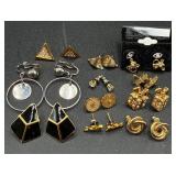 Large Assortment of Vintage Earrings, Clip-Ons, Twist-Ons, Pins, Brooches, & Pendants