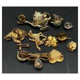 Large Assortment of Vintage Earrings, Clip-Ons, Twist-Ons, Pins, Brooches, & Pendants