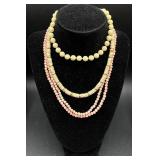 Abalone Shell Trinket Dish and Coastal Jewelry Bundle