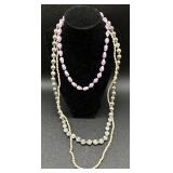 Abalone Shell Trinket Dish and Coastal Jewelry Bundle