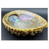 Abalone Shell Trinket Dish and Coastal Jewelry Bundle