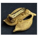 Assortment of Vintage Floral Brooches, Earrings, Necklaces, and Bracelets