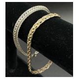 Silver Tone Assortment of Necklaces, Bracelets, Earrings and Pendants