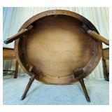 Drexel Furniture Pair of End Tables and Round Coffee Table