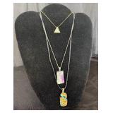 Sterling Silver Necklaces 15", 16" and 32"