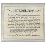 Eternally Yours 1847 Rogers Silverplate Set