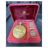 Vintage Westclox Mechanical "Hunter" Pocket Watch in Original Box