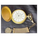 Vintage Westclox Mechanical "Hunter" Pocket Watch in Original Box