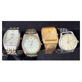 Collection of Mens Wristwatches - Timex, Armitron, Geneva, Seiko, Lucerne, Bennett and Swiss Army