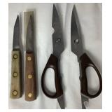 Chicago Cutlery Knives and Alaska Ulu Knife
