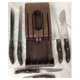 Vintage Cutco Cutlery Knife Sets with Wall Mount Cases