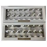 Large Assortment of Vintage Christmas Ornaments with Set of Shiny Brite in Orginal Box