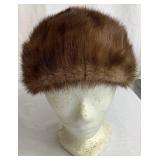 Vintage Fredrick Nelson Seattle Fur Pillbox Hat and 2 Collars